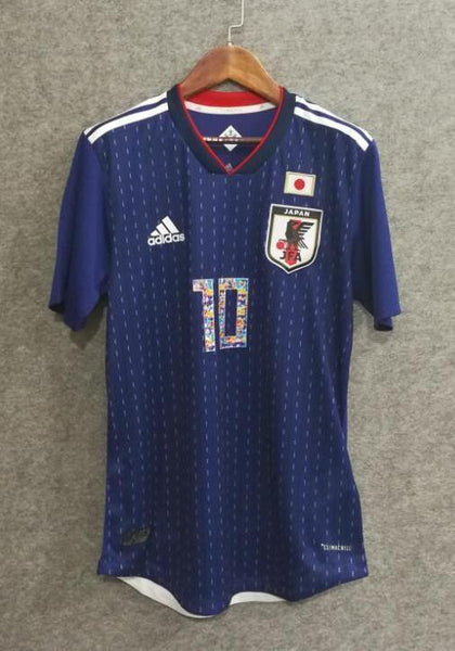 2018 Men No 10 Japan Jersey Stadium Home Soccer Jersey World Cup Jersey - fastssd - Soccer Jersey - CrazyKill