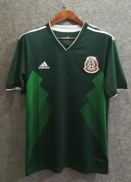 2018 Men Mexico Jersey Stadium Home Soccer Jersey World Cup Jersey Fanatics - fastssd - Soccer Jersey - CrazyKill