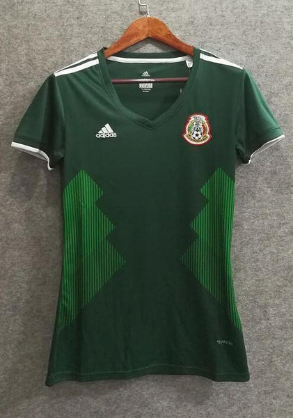 2018 Women Mexico Jersey Stadium Home Soccer Jersey World Cup Jersey - fastssd - Soccer Jersey - CrazyKill