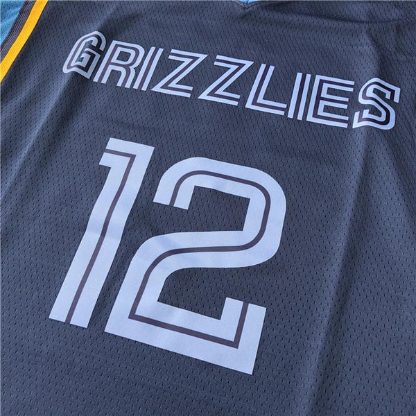 New Men 12 Ja Morant Jersey Navy Memphis Grizzlies Jersey Throwback Swingman - fastssd - NBA Jersey - nRevo