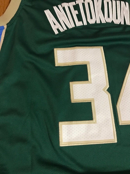 Men 34 Giannis Antetokounmpo Bucks Jersey Green Milwaukee Bucks Swingman - fastssd - NBA Jersey - nRevo