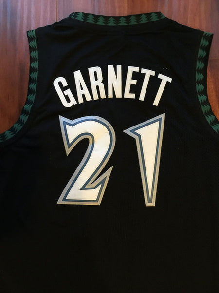 Men 21 Kevin Garnett Jersey Black Minnesota Timberwolves Swingman Jersey - fastssd - NBA Jersey - nRevo