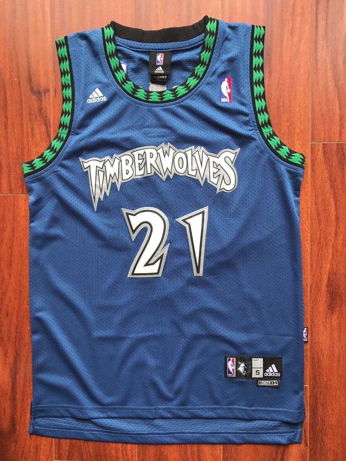 Men 21 Kevin Garnett Swingman Jersey Blue Minnesota Timberwolves Jersey - fastssd - NBA Jersey - nRevo