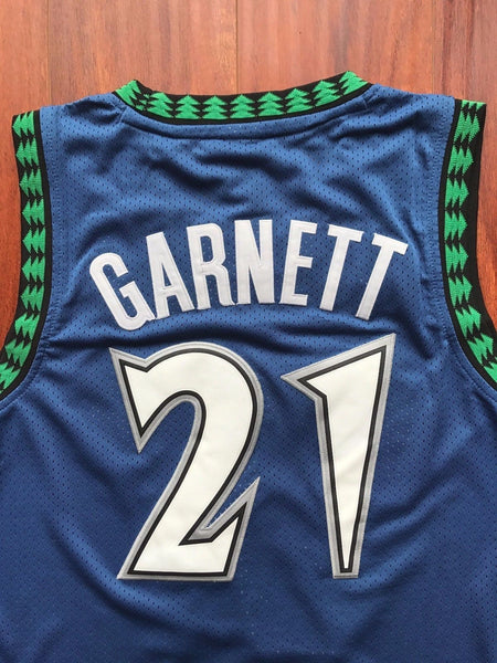 Men 21 Kevin Garnett Swingman Jersey Blue Minnesota Timberwolves Jersey - fastssd - NBA Jersey - nRevo