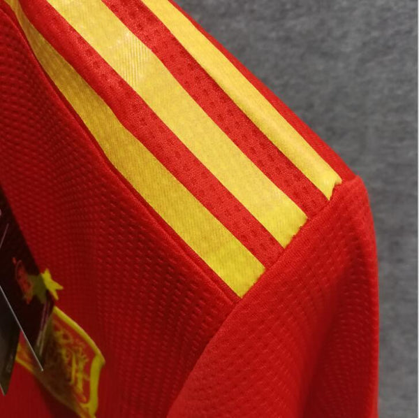 2018 Men Spain Jersey Home Stadium Soccer Jersey World Cup Jersey Player - fastssd - Soccer Jersey - CrazyKill