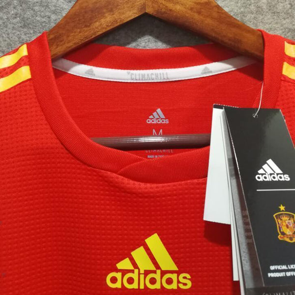 2018 Men Spain Jersey Home Stadium Soccer Jersey World Cup Jersey Player - fastssd - Soccer Jersey - CrazyKill