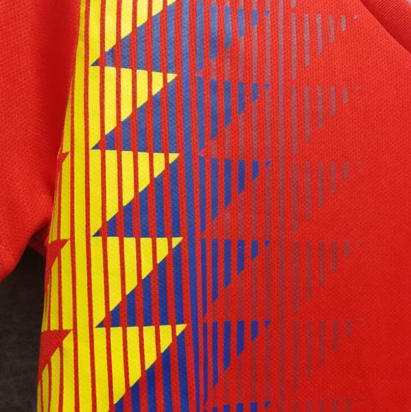 2018 Women Spain Jersey Home Stadium Soccer Jersey World Cup Jersey - fastssd - Soccer Jersey - CrazyKill